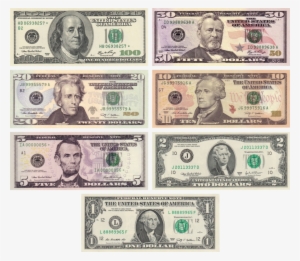 Dollar Notes Clipart Banknote United States Dollar - Us Dollar Notes #548630
