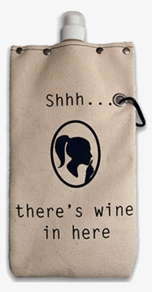 Shh Wine Flask, 750 Ml Flasks And Canteens Tote & Able - Water Bottle #549044