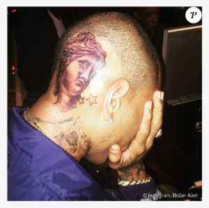 Chris Brown A Un Nouveau Tatouage - Chris Brown 2017 Tattoos #549317