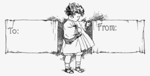 The Second Digital Gift Tag Image Also Features A Cute - Digital Stamp #549477