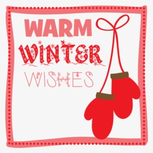 Mittens Gift Tag #549665