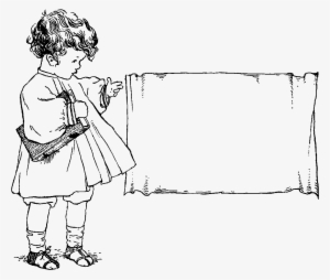 Printable Baby Gift Tag Designs Downloads - Vintage Line Drawing Children #549680