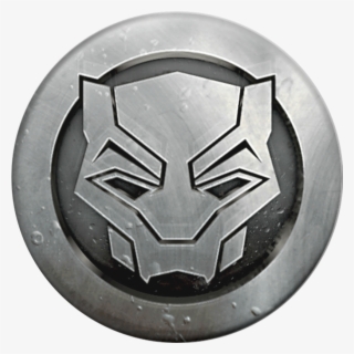 Black Panther Monochrome - Black Panther Logo Png #5400671