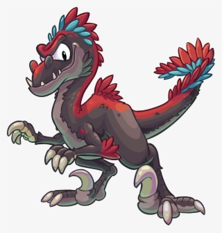 Velociraptor Clipart Dinosuar - Club Penguin T Rex #5401135
