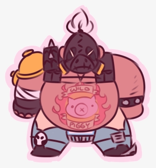 I Made A Roadhog Sticker On Teepublic Click The Link - Transparent Roadhog #5401374