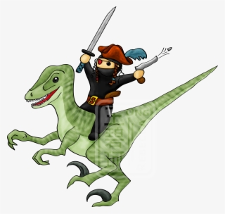 Velociraptor - Cartoon #5401488