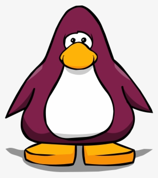 Maroon Penguin - Penguin From Club Penguin #5401662