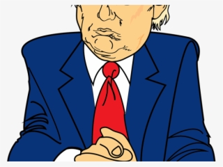 Head Clipart Donald Trump - Donald Trump Art Png #5401845