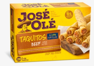 Graphic Black And White Download Burrito Clipart Taquito - Jose Ole Rolled Tacos #5402464