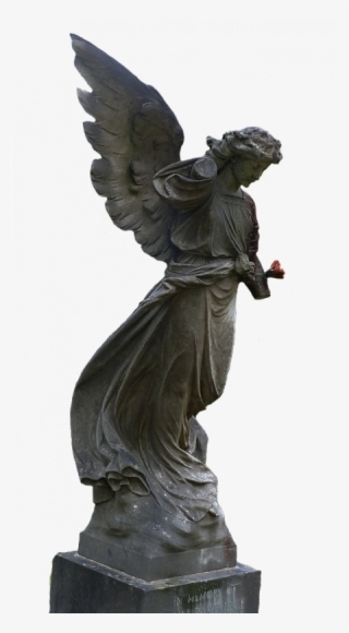Crystal Png - Angel Statue Png #5402787