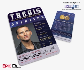 Tardis 'doctor Who' Operator License - Doctor Who #5403059