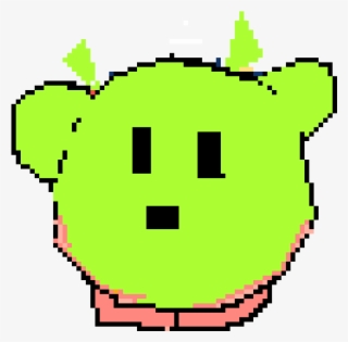 Shrek Kirby - Pixel Art Circle #5403162