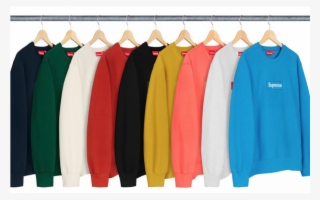 Supreme Box Logo Crewneck Sweatshirt - Supreme Box Logo 2018 #5403410