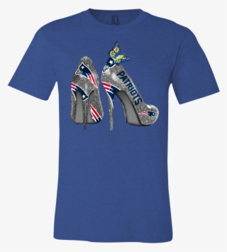 New England Patriots Rhinestone High Heels Unisex Shirt - Shirt #5403468