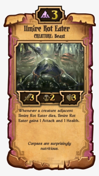 196 Ilmire Hunter 195 Ilmire Rot Eater - Scrolls Cards #5403476