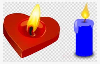 Download Velas De Corazon Png Clipart Clip Art Candle - Transparent Background No Symbol Transparent #5403823