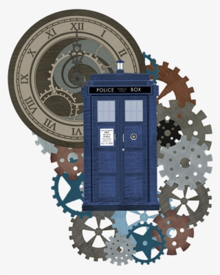 Bleed Area May Not Be Visible - Dr Who Time Art #5403873