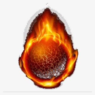 Bola De Fuego Png Svg Free Stock #5406283