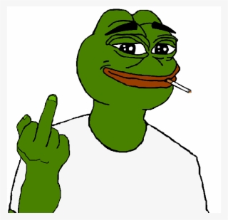 Pepe Transparent Biz Business Finance Search - Pepe The Frog Fuck You #5407555