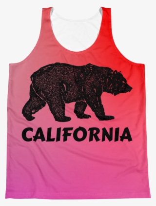 "california Bear" Tank Top - Grizzly Bear #5410132