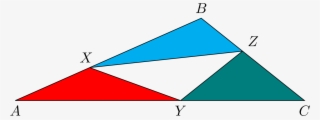 F's Values At △axy , △bxz (cyan), And △cyz (teal) Must - Triangle #5410248