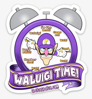 “waluigi Time Sticker Will Be Available Tomorrow In - Fc Bonbruck Bodenkirchen #5410303