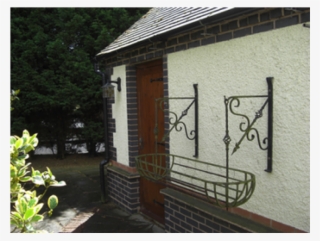 Double Length Hanging Trough Planter - Coating #5414091