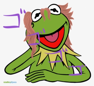 I Called Kakyoin Kermit The Noodle And Then This - Kermit Desenho #5414297
