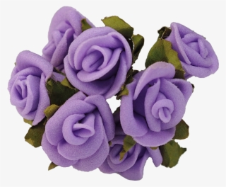 Purple Rose Lavender Flower - Violet Rose Png #5416384