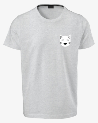 Anime Cat T-shirt - Plain White T Shirts Png #5416591