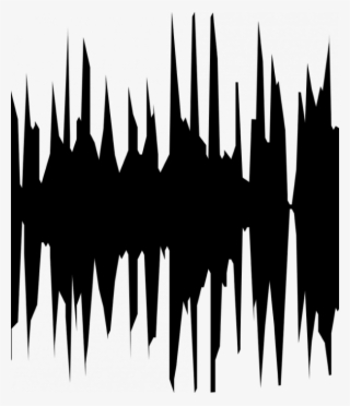 Share - Sound Waves Black And White Clip Art #5417398