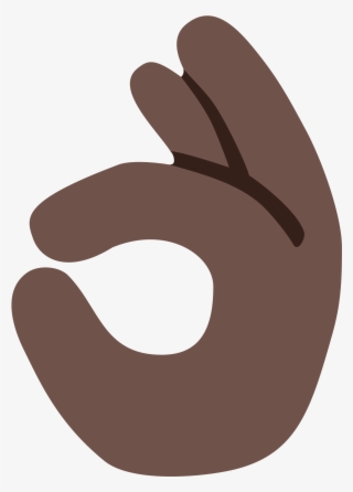 Open - Ok Hand Emoji Png #5417790