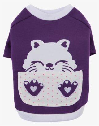Paw Dog Tshirt Purple Front - Mouse #5419106 Paw Dog Tshirt Purple Front - Mouse #5419106