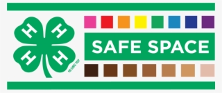 Nys 4 H Safe Space Logo Official Final - 4 H Clover #5421294 Nys 4 H Safe Space Logo Official Final - 4 H Clover #5421294
