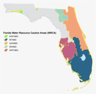 Map Showing Water Resource Caution Ares Within The - University Of Miami On Map #5423293