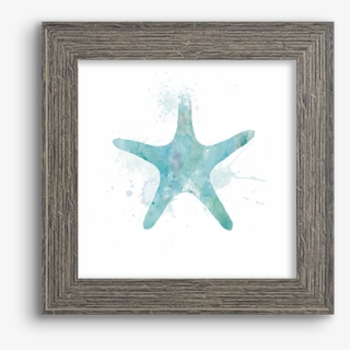 Watercolor Silhouette ~ Sea Star - Echinoderm #5424070