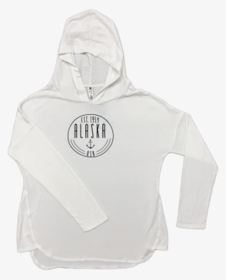 Alaska Katie Hooded Ladies T-shirt - Hoodie #5424711