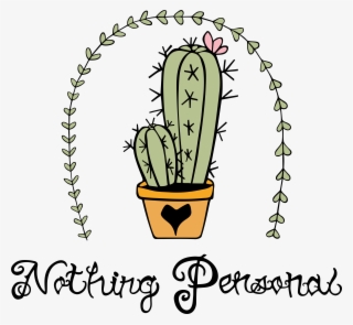 Drawing Calligraphy Cacti #5424781