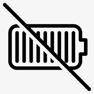 No Battery Icon - No Credit Card Icon #5425436