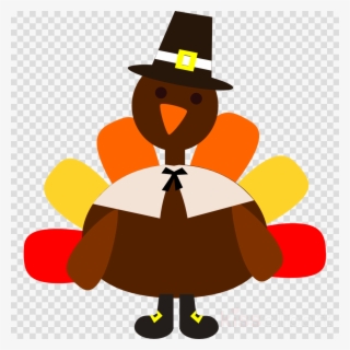 Cartoon Turkey Silhouette Clipart Turkey Thanksgiving - Thanksgiving Turkey Clipart Png #5425703