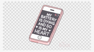 Iphone Tumblr Png Clipart Feature Phone Smartphone - Draw A Cute Iphone #5425920