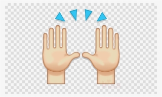 Hands Emoji Png Clipart Emoji Clip Art - Praise Hands Emoji Png #5426288