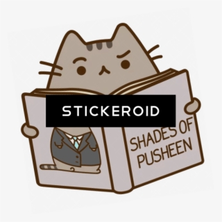 Стикер Pusheen - Duke Nukem Forever Box Art #5426845