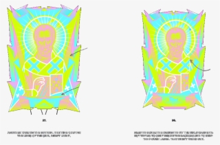 Nicolas Neon Icon T-shirt Print Evolution Stage 19 - T-shirt #5427200