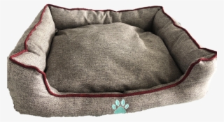 Paisley Paws 26 Inch Plush Beige With Brown With Red - Comfort #5428557