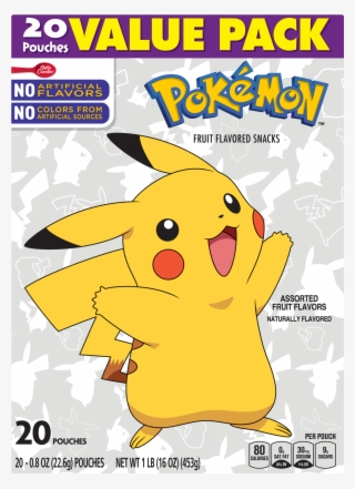 Betty Crocker Nintendo Pokémon Fruit Flavored Snacks - Betty Crocker Pokemon Fruit Snacks #5430495