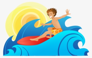 Silver Surfer Surfing Cartoon Wind Wave - Surfer Cartoon Png #5431319