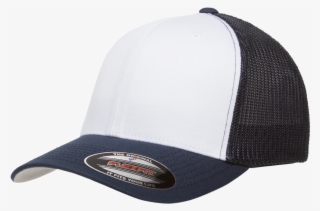 Flexfit Trucker Mesh With White Front Panels #5431927