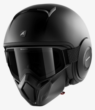 Shark Drak Blank Mat Black Matt S (55/56) #5431999