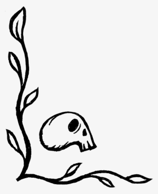 Corner Skull Bottom - Portable Network Graphics #5432442
